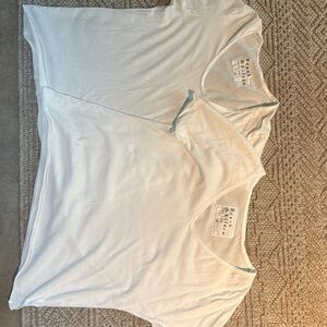 Frank & Eileen White Crew Neck Tee Bundle – Size M – Soft Cotton Basics (2)